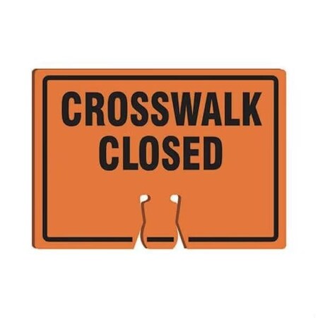 Accuform Traffic Cone Top Warning Sign FBC773